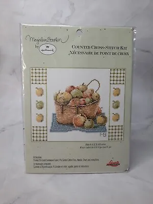 Lanarte Marjolein Bastin By Hallmark Counted Cross Stitch Kit Basket Of Fruit • $12.99