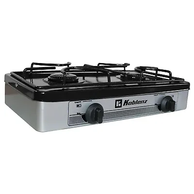 Koblenz PFK-200S Outdoor Stove (2 Burner) (Silver) • $43.66