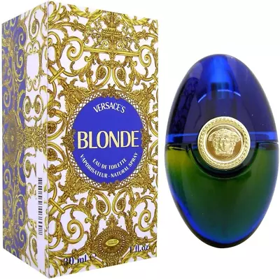 Women Blonde By Gianni Versace 1oz/3 0 Ml Eau DE Toilette Spray New In Box • $62.99