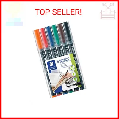 Staedtler Lumocolor Universal Pen Broad Chisel Felt Tip Permanent Marker Box • $7.62