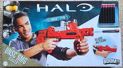2015 Mattel Halo BoomCo UNSC SMG Blaster Dart Gun Brand New & Sealed • $100
