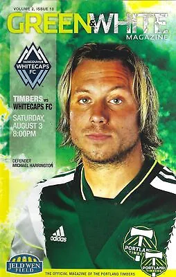 2013 Portland Timbers Vs. Vancouver Whitecaps MLS Soccer Program • $5.95