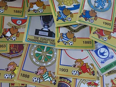 Panini Football 85 Team Badges • £3