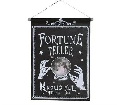 Halloween Decoration Fortune Tellers Sign Wall Hanging Party Carnival Palmistry • £9.99