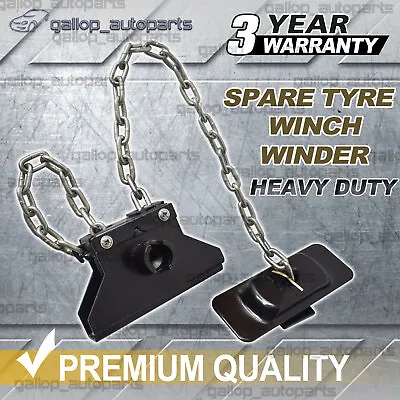 Spare Wheel Tyre Winch Winder For Nissan Navara D22 4wd Model 1997-on 3 Year Wty • $33