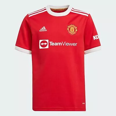 Manchester United Football Shirt Kids Adidas Home Kit Boys • $25.25