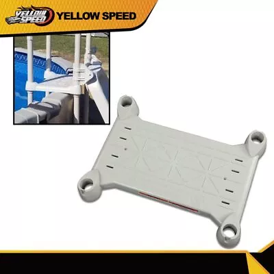 $73.54 • Buy For Platform Above Ground Swimming Pool Step Grey NEW 