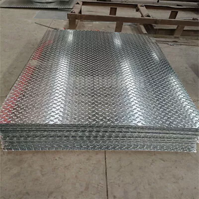 Aluminum Diamond Plate Sheet .04 In Thick 24  X 96  - Trailer Garages 3003 Roll • $135