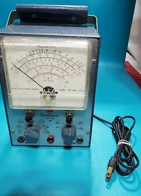 RCA VoltOhmyst Test Meter WV-77E DC AC Volt Ohm Multi Meter UNTESTED NO PROBES • $24.95