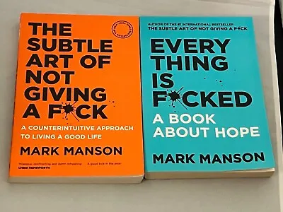 $20 • Buy The Subtle Art Of Not Giving A F*ck And Everything Is F*cked By Mark Manson