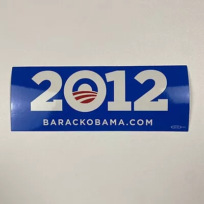 Barack Obama Official 2012 President Campaign Bumper Sticker  • $4.99