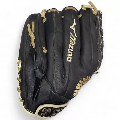 Mizuno GPMP-1200T 12” Baseball Softball Mitt Glove Right Hand Throw RHT USED • $38.95