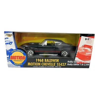 Ertl American Muscle 1968 Baldwin Motion Chevelle SS427 1:18 Diecast 1 Of 2500 • $145.65