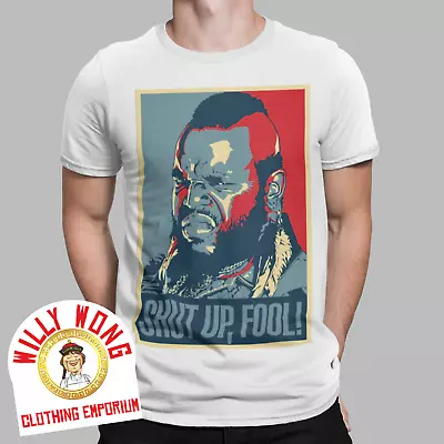 The A Team T-Shirt Mr T Shut Up Fool Pity TV Retro Movie Rocky 80s 90s Gift Tee • £6.99
