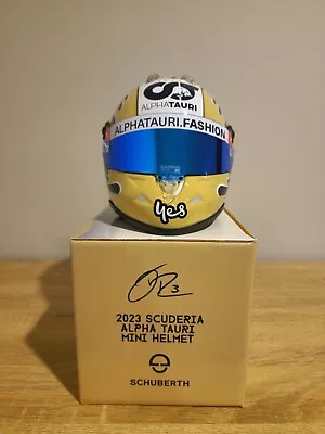 2023 Daniel Ricciardo F1 Red Bull 1:2 Scale Helmet Alpha Tauri • $359