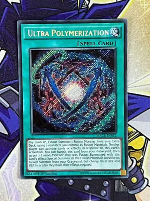 Yu-Gi-Oh Ultra Polymerization MACR-EN052 Secret Rare 1st Edition NM • £1.80