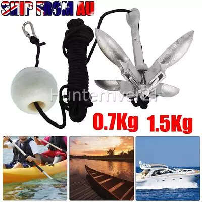 Folding Anchor Fishing Accessories For Kayak Canoe Boat Marine Watercraft Tool • $30.10