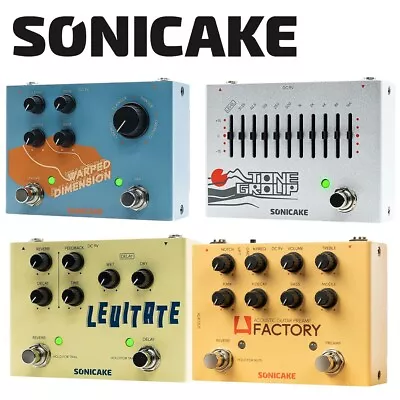 SONICAKE Tone Group/Warped Dimension/Levitate/A Factor Guitar Bass Effects Pedal • $60.99