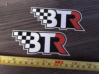 Lot Of 2 BTR Brian Tooley Racing Camshaft Decals Stickers Nascar NHRA LS Stage 4 • $8.95