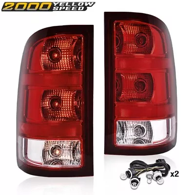 Tail Lights Lamps Left+Right Fit For GMC Sierra 1500 2500 3500HD 2007-2013 • $59.99