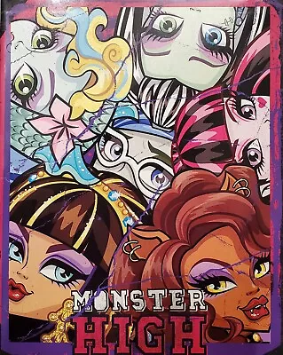 Monster High 2 Pocket Portfolio Folder Never Used 2014 • $4.99