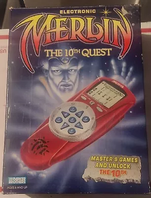 VINTAGE Parker Brothers Electronic Merlin The 10th Quest 1995 Hasbro RARE Works • $39.99