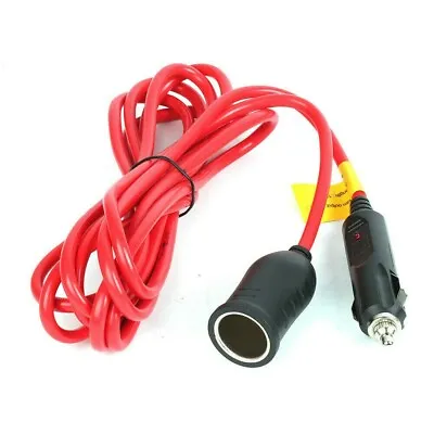 3.6M Car Cigarette Cigar Lighter 12V/24V Extension Cable Adapter Socket Lead • £6.89