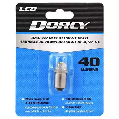 Dorcy 41-1644 100000 Hrs. Life 40 Lumen LED Flashlight Replacement Bulb • $9.97