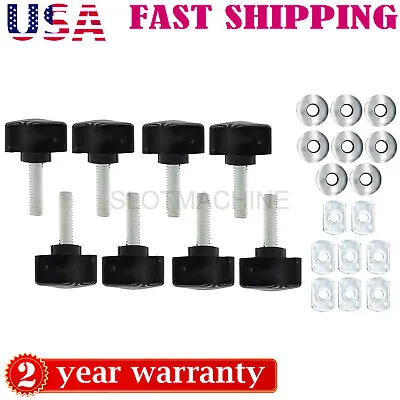 For Jeep Wrangler YJ TJ JK Hard Top Thumb Screw Washer And Nut Fastener KIT  • $8.96