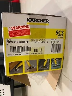 Kärcher SC 3 EasyFix Steam Cleaner Steam Mop Upright Hard Floors Carpet • $109.95