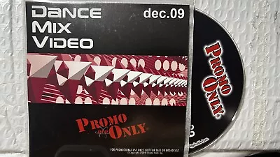 Mega Rare DVD Sleeve PROMO ONLY Dance Mix Video December 2009 BRAND NEW • $79.95