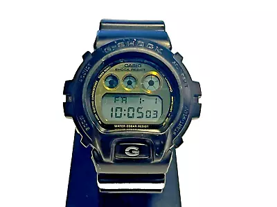 Mens Black Casio Dw 6900pl Black Gold G Shock Watch Running 3230 Module • $19.99