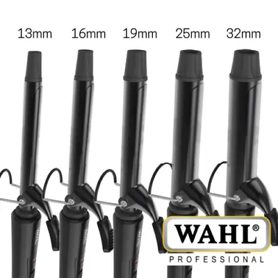 Wahl Curling Tong 200°c Iron Ceramic Styler Curler 13mm 16mm 19mm 25mm 32mm • £17.97