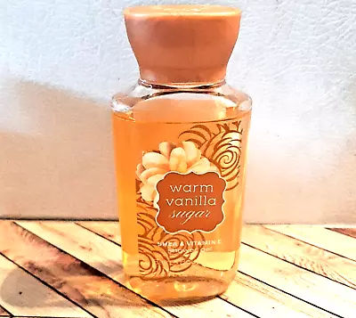 Bath And Body Works Warm Vanilla Sugar Shower Gel Shea Vitamin E 3 Oz New • £7.37