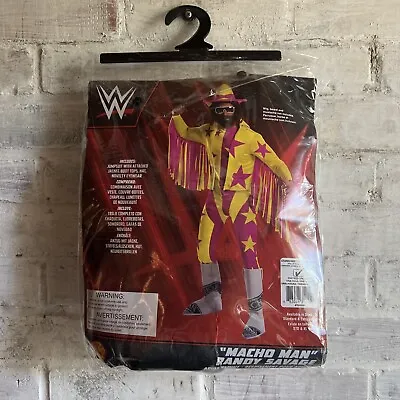 WWE Deluxe Macho Man Randy Savage Adult Costume Standard Size Large • $50