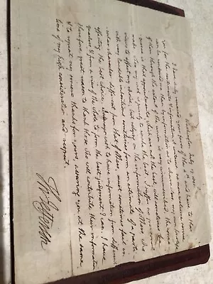 Thomas Jefferson 1801 Important Autographed Letter Signed - Pres. Appointments  • $29995