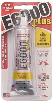 £15.57 • Buy Eclectic Products Inc. E6000 Plus Multi Purpose Clear Glue Waterproof And Paint