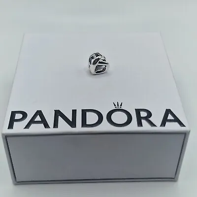 £14 • Buy Genuine Pandora Knotted Heart Charm ALE 925 #798081
