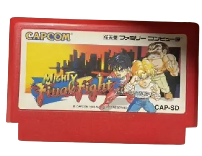 Nintendo Famicom Mighty Final Fight Nes Capcom Japanese Edition Good GP • $48.99