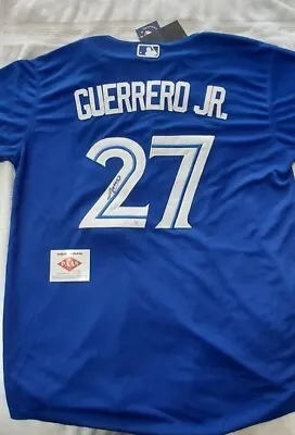 VLADIMIR GUERRERO JR. Signed Nike Authentic Jersey (w/ Tags) And COA  • $199.95