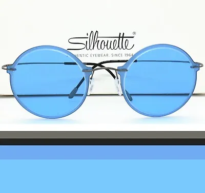 £123.36 • Buy Silhouette Sunglasses 9908 60 6053 Round 54-19-115