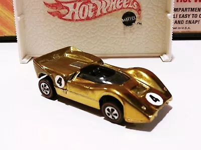 1969 Hot Wheels US Gold McLaren M6A  Redline • $90