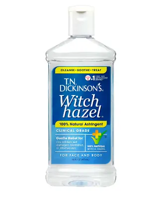 T.N. Dickinson's Witch Hazel 100% Natural Astringent For Face And Body 16 Fl Oz • $6.99