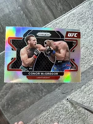 2022 Panini UFC Conor MCGREGOR SILVER PRIZM UFC  • $0.99