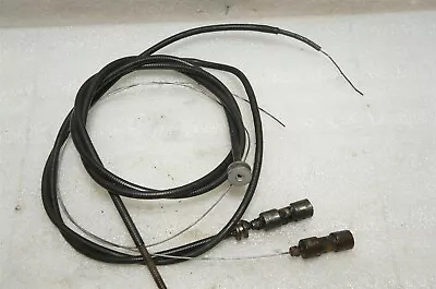 Flathead Panhead Shovelhead Ironhead Throttle Advance Cable Ends Oem /vb44/ • $125.99