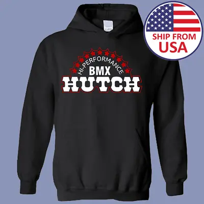 Hutch Bmx Men's Black Hoodie Sweatshirt Size S To XL • $33.89