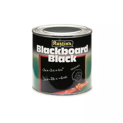 Rustins Blackboard Paint 125ML / 250ml / 500ml / 1L / 2.5 Litre- ALL TYPES • £13.71