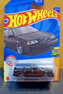 2022 Hot Wheels Volvo 850 Estate BLACK #140 HW Wagons 2/5 Ryus Rides NIP • $2.59