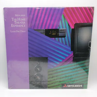 Mitsubishi The Home Theater Experience (1991) Promo Demo Laserdisc / New Sealed • $99