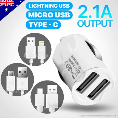 RAPID USB Car Charger Cable For IPhone 15 Pro Max 14 13 11 Samsung S24 S23 S22 • $7.99